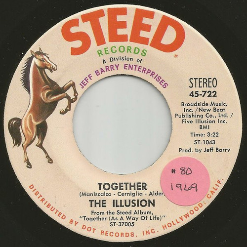 The Illusion - Together / Don't Push It (7", Single)