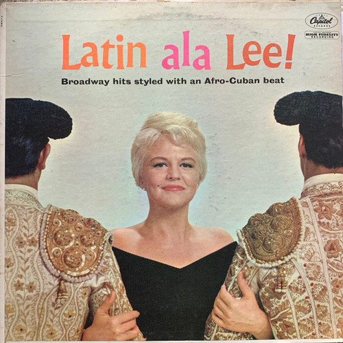 Peggy Lee With Jack Marshall's Music - Latin Ala Lee! (LP, Album, Mono, Scr)