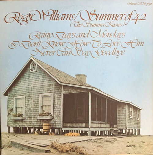 Roger Williams (2) - Summer Of '42 (The Summer Knows) (LP, Album)_3910672018