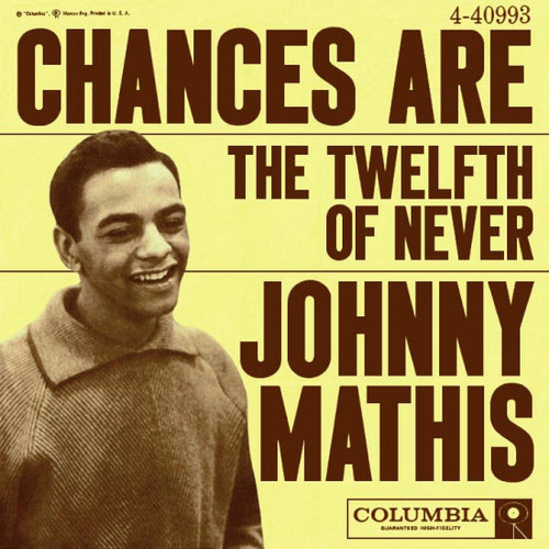 Johnny Mathis - Chances Are (7", Single, Styrene, Bri)