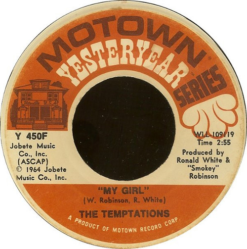 The Temptations - My Girl / The Way You Do The Things You Do (7", Single)