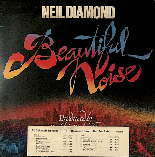 Neil Diamond - Beautiful Noise (LP, Album, Promo, Gat)