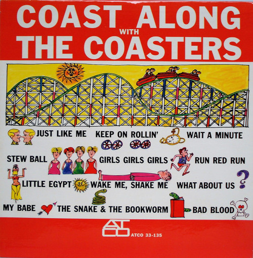 The Coasters - Coast Along With The Coasters (LP, Album, Comp, Mono)_3913452721