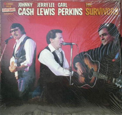 Johnny Cash, Jerry Lee Lewis, Carl Perkins - The Survivors (LP, Album)