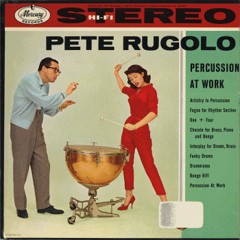 Pete Rugolo - Percussion At Work (LP, Album, Ind)
