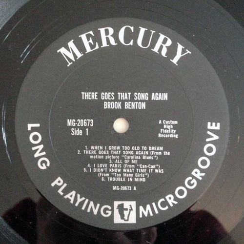Brook Benton - There Goes That Song Again (LP, Album, Mono)_3916819282