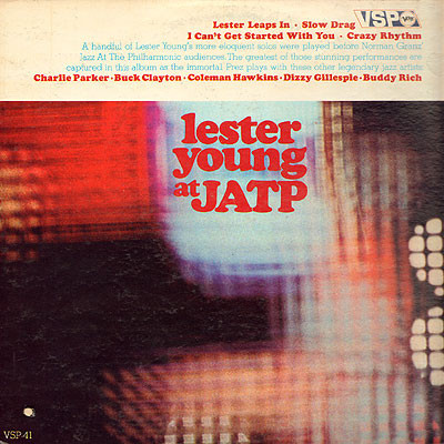 Lester Young - Lester Young At JATP (LP, Comp, Mono)