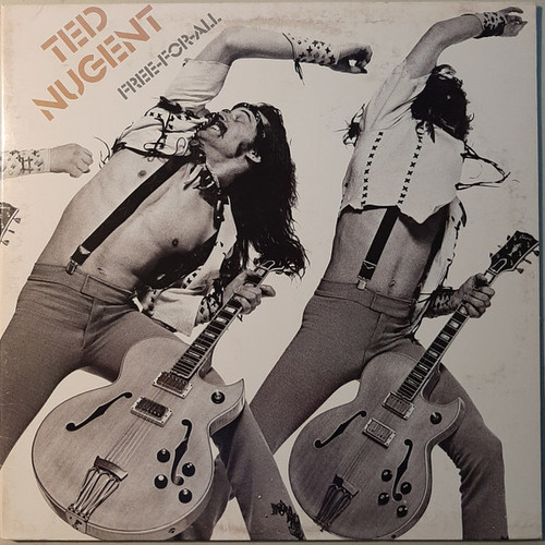 Ted Nugent - Free-For-All (LP, Album, RE, Pit)_3919569448