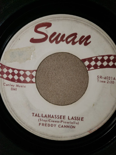 Freddy Cannon - Tallahassee Lassie / You Know (7", Single, Ind)