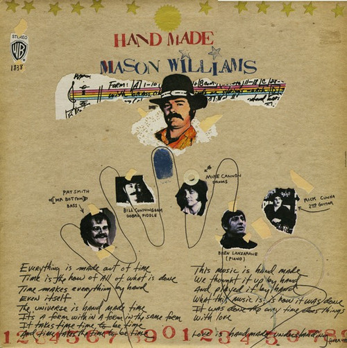 Mason Williams - Hand Made (LP, Album, San)
