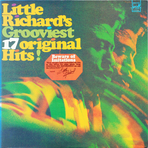Little Richard - Little Richard's Grooviest 17 Original Hits! (LP, Comp, RE)