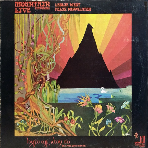 Mountain - Live: The Road Goes Ever On (LP, Album, Pre)