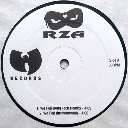 RZA - We Pop (King Tech Remix) (12", Promo)