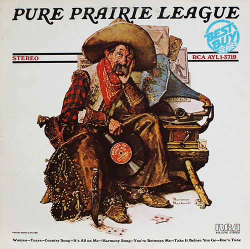 Pure Prairie League - Pure Prairie League (LP, Album, RE)