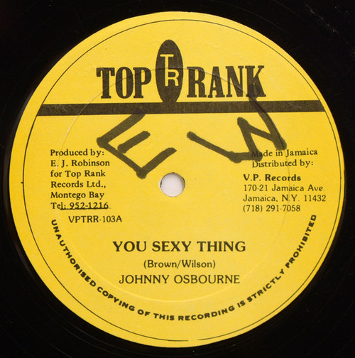 Johnny Osbourne - You Sexy Thing (12")