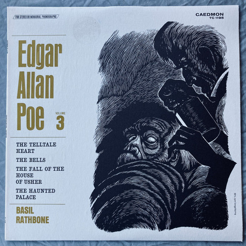 Edgar Allan Poe, Basil Rathbone - Edgar Allen Poe Volume 3 (LP, RE, RP)