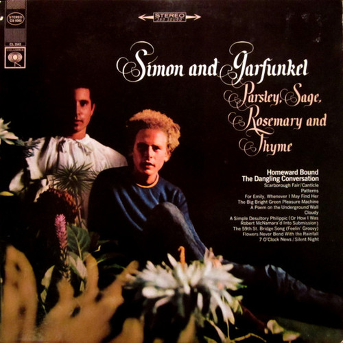 Simon And Garfunkel* - Parsley, Sage, Rosemary And Thyme (LP, Album, RP, Pit)_3945656302