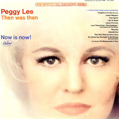 Peggy Lee - Then Was Then Now Is Now! (LP, Album)