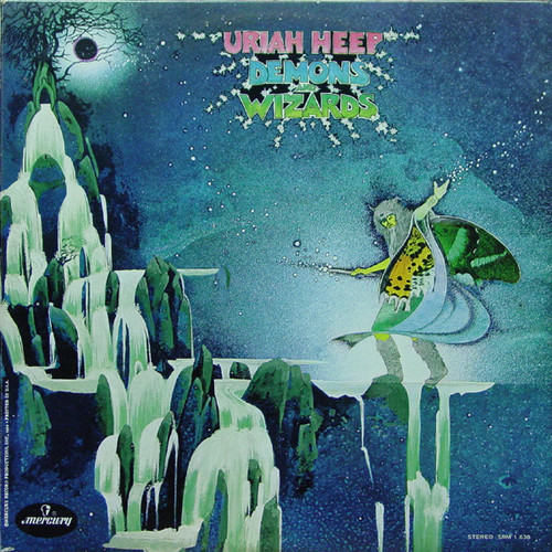 Uriah Heep - Demons And Wizards (LP, Album, Gat)_3948381274