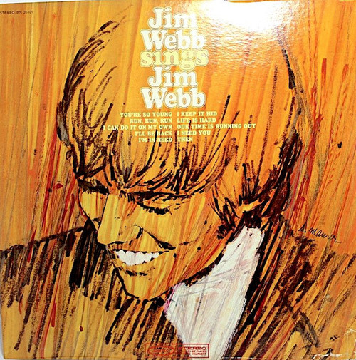 Jim Webb* - Jim Webb Sings Jim Webb (LP, Album)