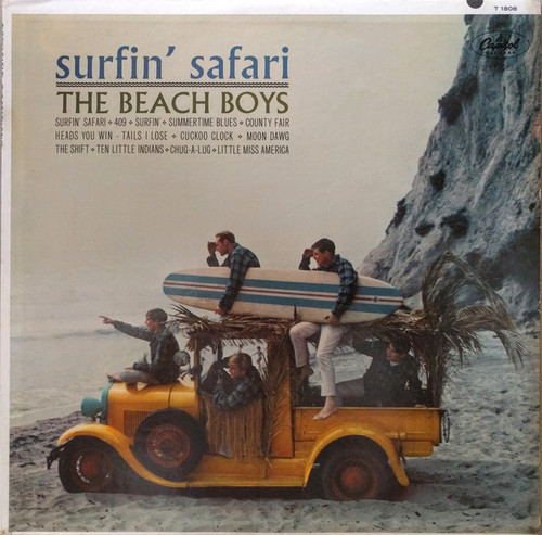 The Beach Boys - Surfin' Safari (LP, Album, Mono, Scr)