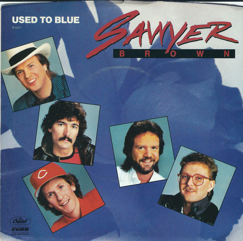 Sawyer Brown - Used To Blue (7", Single, Jac)