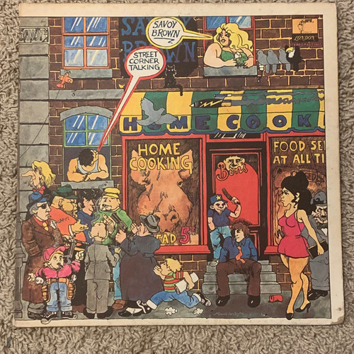 Savoy Brown - Street Corner Talking (LP, Album, PR;)