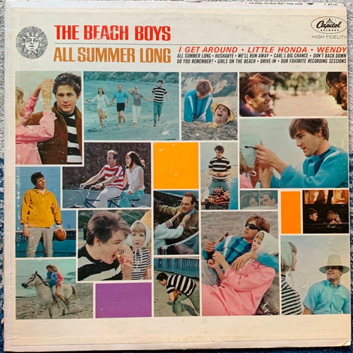 The Beach Boys - All Summer Long (LP, Album, Mono, Los)