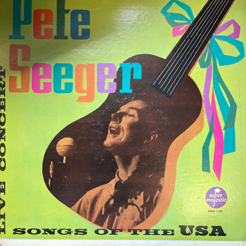 Pete Seeger - Songs Of The USA (LP, Album, RE, Pur)