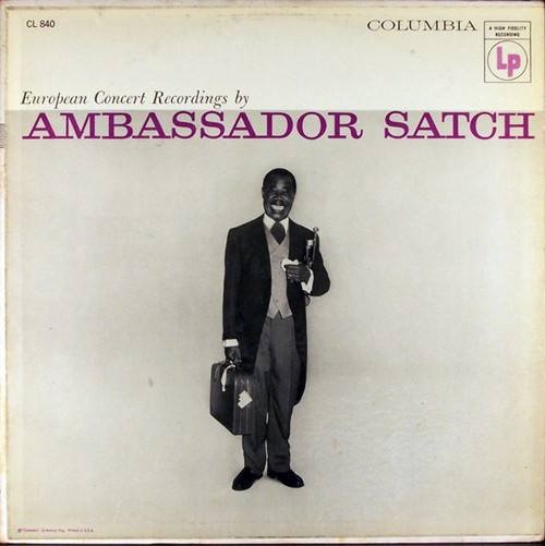 Louis Armstrong And His All-Stars - Ambassador Satch (LP, Album, Mono)