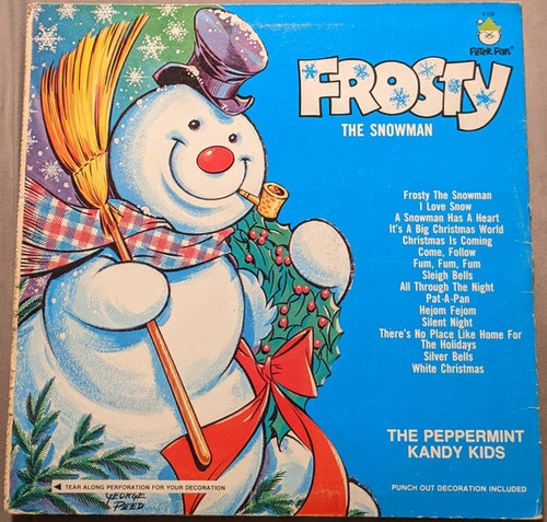 The Peppermint Kandy Kids - Frosty The Snowman (LP, Album)