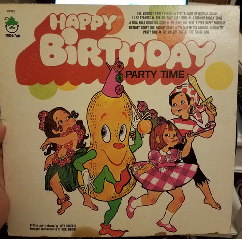 Unknown Artist - Happy Birthday Party Time (LP, Album)