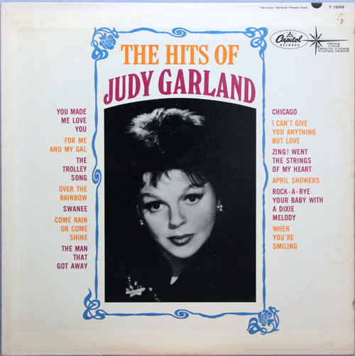 Judy Garland - The Hits Of Judy Garland (LP, Comp, Mono)_3967962514