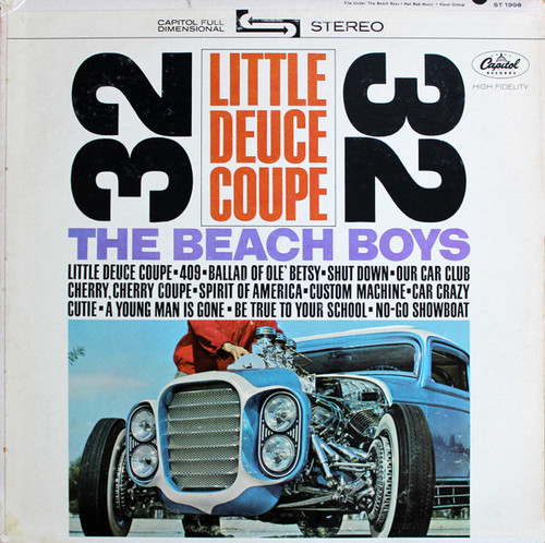 The Beach Boys - Little Deuce Coupe (LP, Album)_3969433591