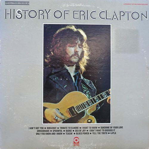 Eric Clapton - History Of Eric Clapton (2xLP, Comp, RI)_3969215548