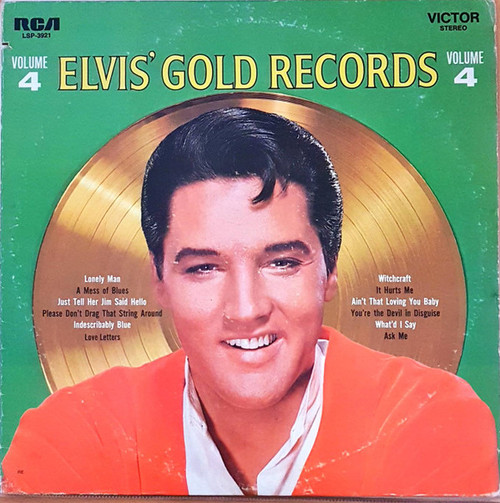Elvis Presley - Elvis' Gold Records - Volume 4 (LP, Comp, RE, Tan)_3970450507