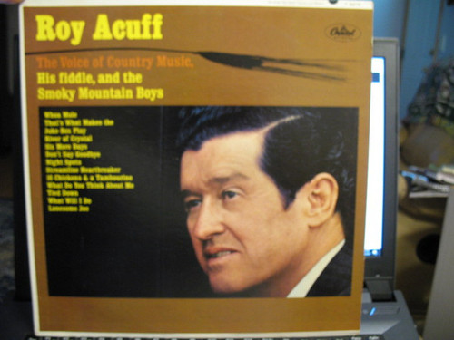 Roy Acuff, His Fiddle, And The Smoky Mountain Boys* - The Voice Of Country Music (LP, Album, Mono)_3970163140