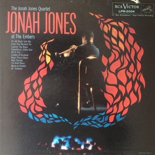 The Jonah Jones Quartet - Jonah Jones At The Embers (LP, Album, Mono, RE)_3975752749