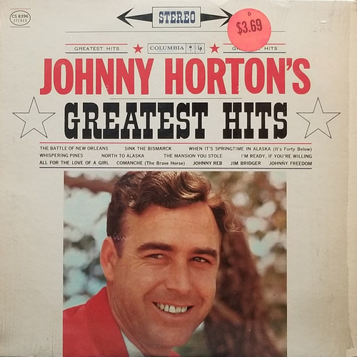 Johnny Horton - Johnny Horton's Greatest Hits (LP, Comp, RE, Pit)