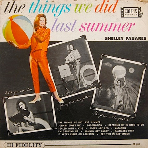 Shelley Fabares - The Things We Did Last Summer (LP, Mono)