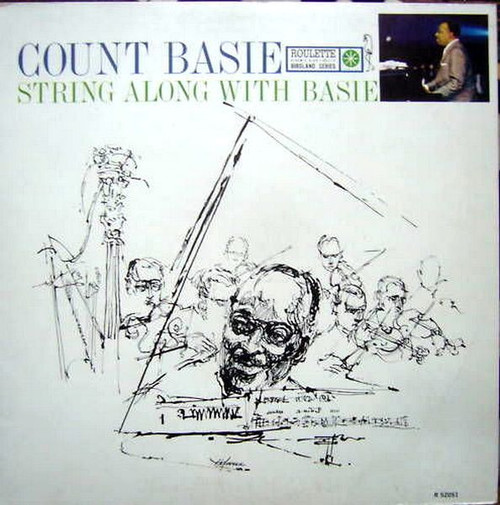Count Basie - String Along With Basie (LP, Album, Mono, che)
