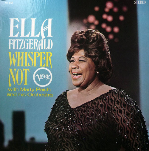 Ella Fitzgerald With Marty Paich And His Orchestra* - Whisper Not (LP)_3978963157
