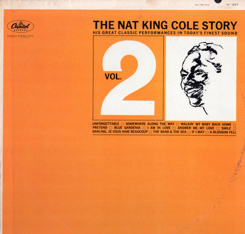 Nat King Cole - The Nat King Cole Story Volume 2 (LP, Comp, Mono)