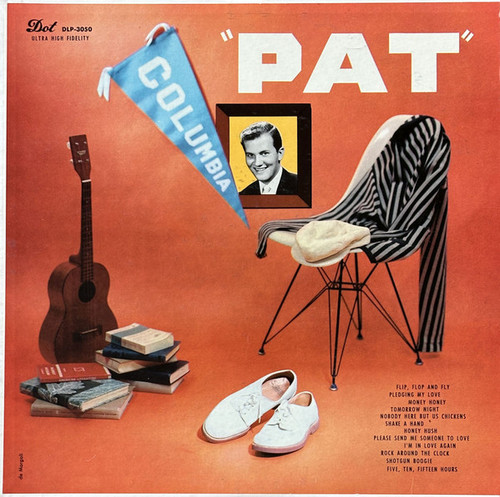 Pat Boone - "Pat" (LP, Album, Mono, Ind)