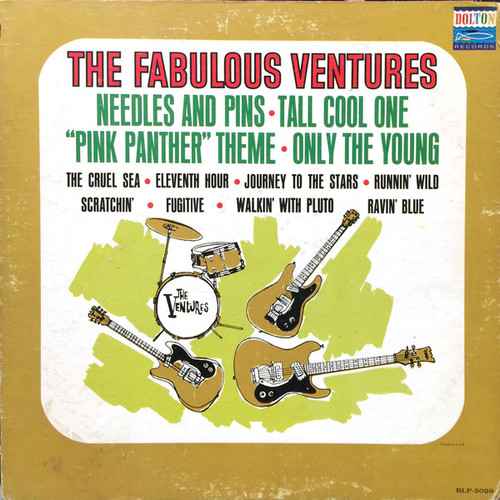 The Ventures - The Fabulous Ventures (LP, Album, Mono, Ind)