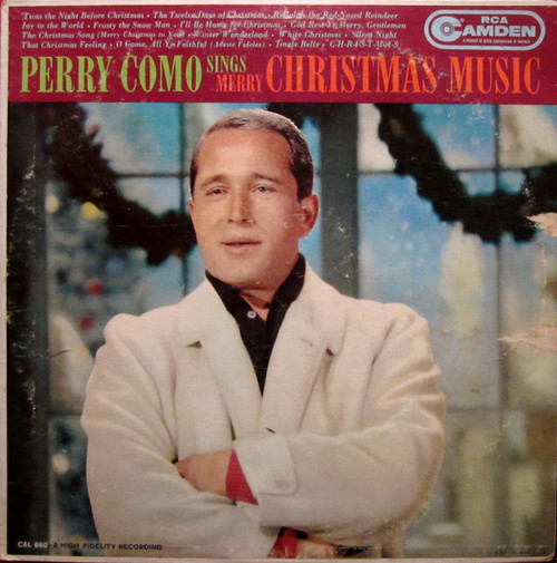 Perry Como - Perry Como Sings Merry Christmas Music (LP, Album, Mono, Ind)