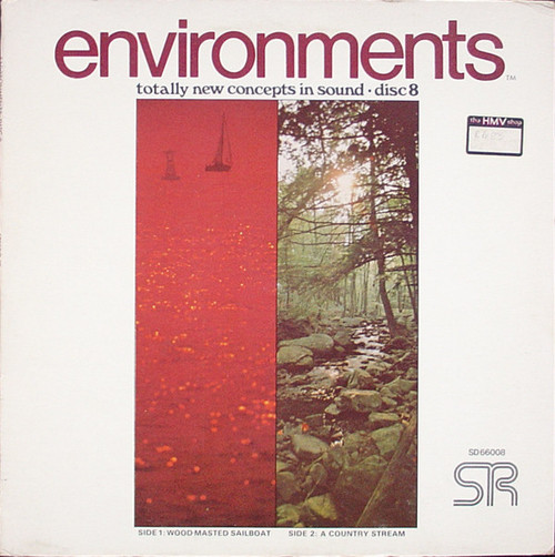 No Artist - Environments (Totally New Concepts In Sound - Disc 8) (LP, Quad, Gat)