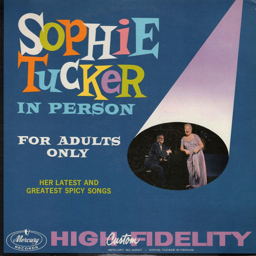 Sophie Tucker - Sophie Tucker In Person (LP, Album, Mono)_3988535887