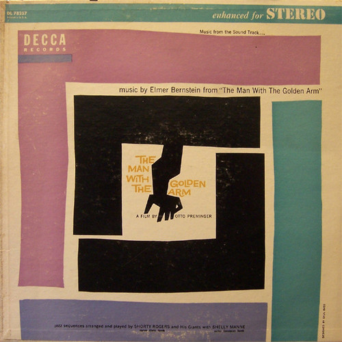 Elmer Bernstein - The Man With The Golden Arm (Soundtrack) (LP, Album, RE)