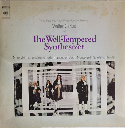 Walter Carlos - The Well-Tempered Synthesizer (LP, Album, Ter)